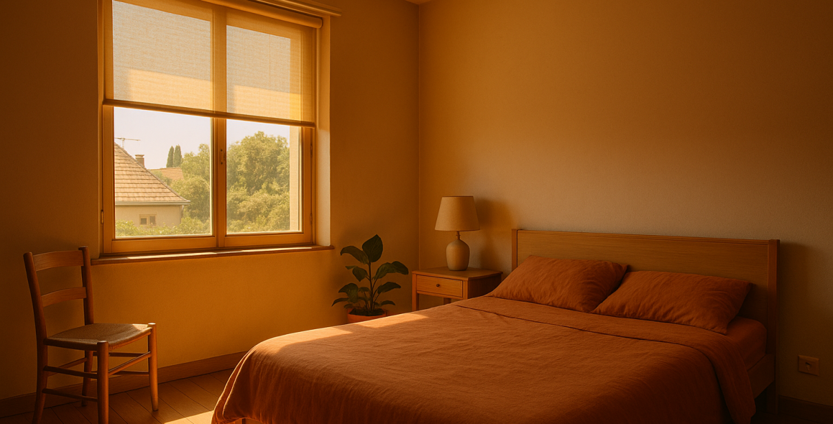 Quelle protection solaire pour une chambre très chaude